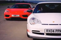 Ferrari 360CS vs Porsche GT3RS by TopGear